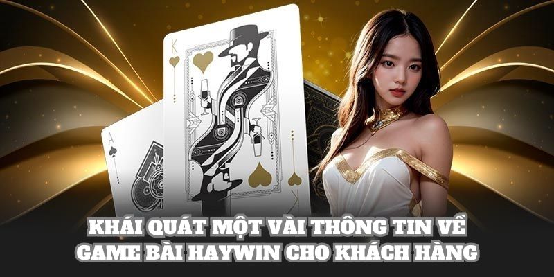 Khái quát một vài thông tin về game bài Haywin cho khách hàng